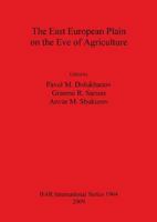 East European Plain on the Eve of Agriculture 140730447X Book Cover