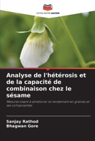 Analyse de l'hétérosis et de la capacité de combinaison chez le sésame (French Edition) 6209832326 Book Cover