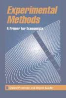Experimental Methods: A Primer for Economists 1139174177 Book Cover