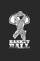 Notizheft: Blanko Notizheft mit Basketball Cover 120 linierte Seiten Softcover A5 Format sch�nes Cover 1654719420 Book Cover