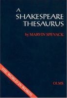 A Shakespeare Thesaurus (Shakespeare Database) 3487097761 Book Cover