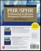 PHR/SPHR Professional in Human Resources Certification Bundle 1260454614 Book Cover