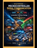 Mastering microcontroller serial communication: A Practical Guide to UART, SPI, I2C, CAN, and Embedded Interface Design for Real-World Systems B0GPMYSBRN Book Cover