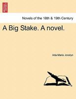 A Big Stake. a Novel. 1240879946 Book Cover
