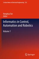 Informatics in Control, Automation and Robotics: Volume 1 3642258980 Book Cover