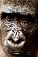 Gorilla Journal: Monkey Notebook Primate Animal Wildlife Conservation Diary, 6x9 Lined Pages, 120 Pages 1096987554 Book Cover