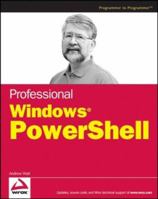 Professional Windows PowerShell (Programmer to Programmer) 0471946931 Book Cover