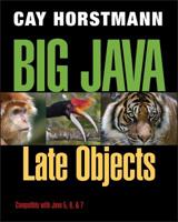 Big Java: Late Objects [with WileyPLUS] 1118087887 Book Cover