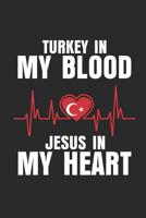Turkey Heart: Notebook / Jornal /120 Pages / Dotgrid / 6x9 Inch 1081392592 Book Cover