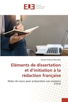 Eléments de dissertation et d'initiation à la rédaction française 6203413410 Book Cover