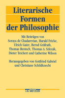 Literarische Formen der Philosophie (German Edition) 3476006905 Book Cover