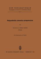 Polyarthritis Chronica Progressiva 3798503060 Book Cover