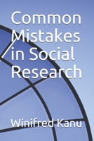 Common Mistakes in Social Research B099BZQNQZ Book Cover