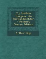 J.J. Haldane Burgess, Ein Shetlanddichter 129312219X Book Cover