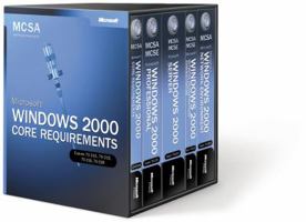 McSa/McSe Self-Paced Training Kit: Microsoft Windows 2000 Core Requirements, Exams 70-210, 70-215, 70-216, 70-218 (MCSA Self-Paced Training Kit) 0735617260 Book Cover