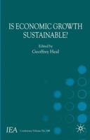 Is Economic Growth Sustainable? 0230232477 Book Cover