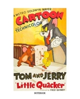 Notebook: Tom and Jerry Cartoon Soft Glossy Cover College Ruled Lined Pages Book 7.5 x 9.25 Inches 110 Pages 169240010X Book Cover