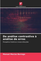 Da análise contrastiva à análise de erros (Portuguese Edition) 6207603117 Book Cover