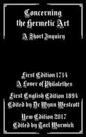Concerning the Hermetic Art: A Short Inquiry 197766024X Book Cover