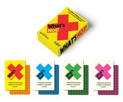 What's Not?: The Creative-Thinking Card Game That's All about What Isn't 1923503731 Book Cover