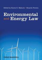 Environmental and Energy Law 140517787X Book Cover