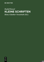 Kleine Schriften 3110127571 Book Cover