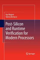 Postsilicon and Runtime Verification for Modern Processors 1489981500 Book Cover