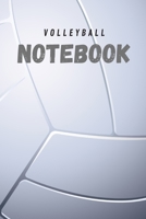 Volleyball notebook: Volleyball gifts for girls and women | Lined notebook/journal/composition book 1712215531 Book Cover