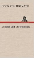 Exposes Und Theoretisches 3842490798 Book Cover