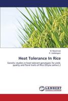 Heat Tolerance in Rice 3659311510 Book Cover