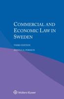 Commercial and Economic Law in Sweden 940350952X Book Cover