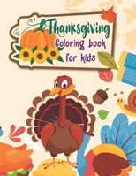 thanksgiving coloring books for kids: Happy Thanksgiving Favors Turkey Coloring Book for child 50 Pages Thanksgiving coloring pages for kids childrens thanksgiving books B08M2B9K4B Book Cover
