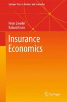 Insurance Economics 3642439225 Book Cover