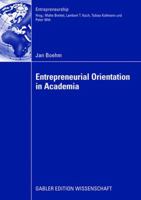 Entrepreneurial Orientation in Academia 3835009338 Book Cover
