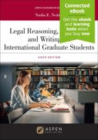 Legal Reasoning, Research and Writing for International Graduate Students: Connected Ebook (Aspen Coursebook) B0FPMCWGMR Book Cover