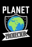 PLANET PROTECTOR: College Ruled Journal, Diary, Notebook, 6x9 inches with 120 Pages. 1650494203 Book Cover