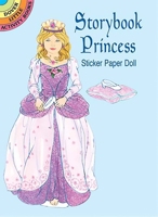 Storybook Princess Sticker Paper Doll 0486437264 Book Cover