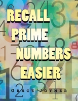 Recall Prime Numbers Easier 1796081647 Book Cover