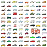 Rad Cars with Rad Surfboards on Them 1105980804 Book Cover