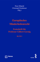 Europaisches Minderheitenrecht: Festschrift Fur Professor Gilbert Gornig 375601083X Book Cover