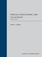 Special Education Law: Cases and Materials 1422420728 Book Cover