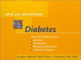 Diabetes: What You Should Know 155870552X Book Cover