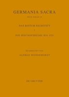 Das Bistum Eichstatt: Die Bischofsreihe Bis 1535 3110189712 Book Cover