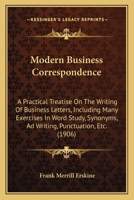 Modern Business Correspondence 1016921942 Book Cover