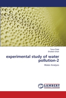experimental study of water pollution-2: Water Analysis 3659115932 Book Cover
