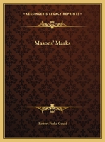 Masons' Marks 1425366600 Book Cover