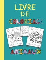 livre de coloriage animaux: Animaux, forêt, livre de coloriage alphabets pour enfants - Livre de coloriage forêt. B08Y4RLWWX Book Cover