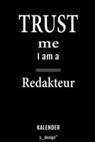 Kalender für Redakteure / Redakteur / Redakteurin: Wochen-Planer 2020 / Tagebuch / Journal für das ganze Jahr: Platz für Notizen, Planung / Planungen ... Erinnerungen und Sprüche (German Edition) 1710518790 Book Cover