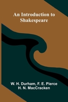 An Introduction To Shakespeare 9371774940 Book Cover