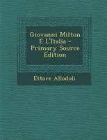 Giovanni Milton E L'Italia (1907) 1289417148 Book Cover